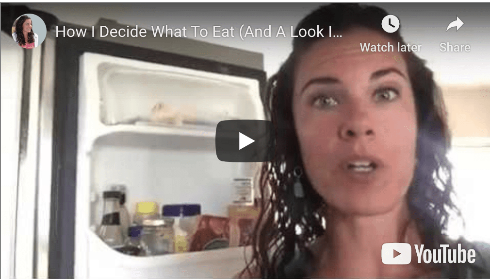 How I Decide What To Eat (And A Look Inside My Fridge!)