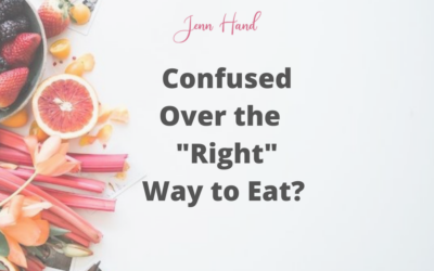 Confused Over the Right Way to Eat?