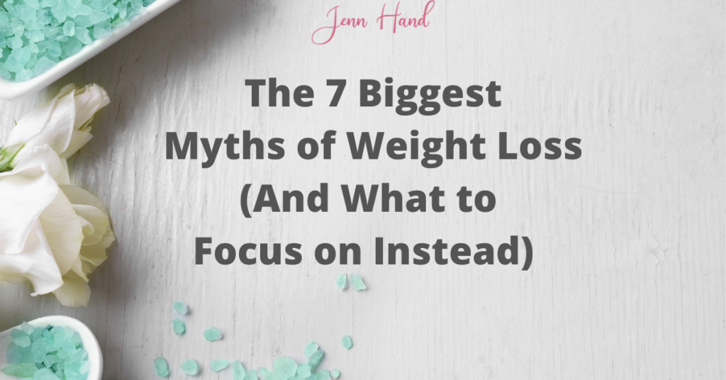 myths of weight loss