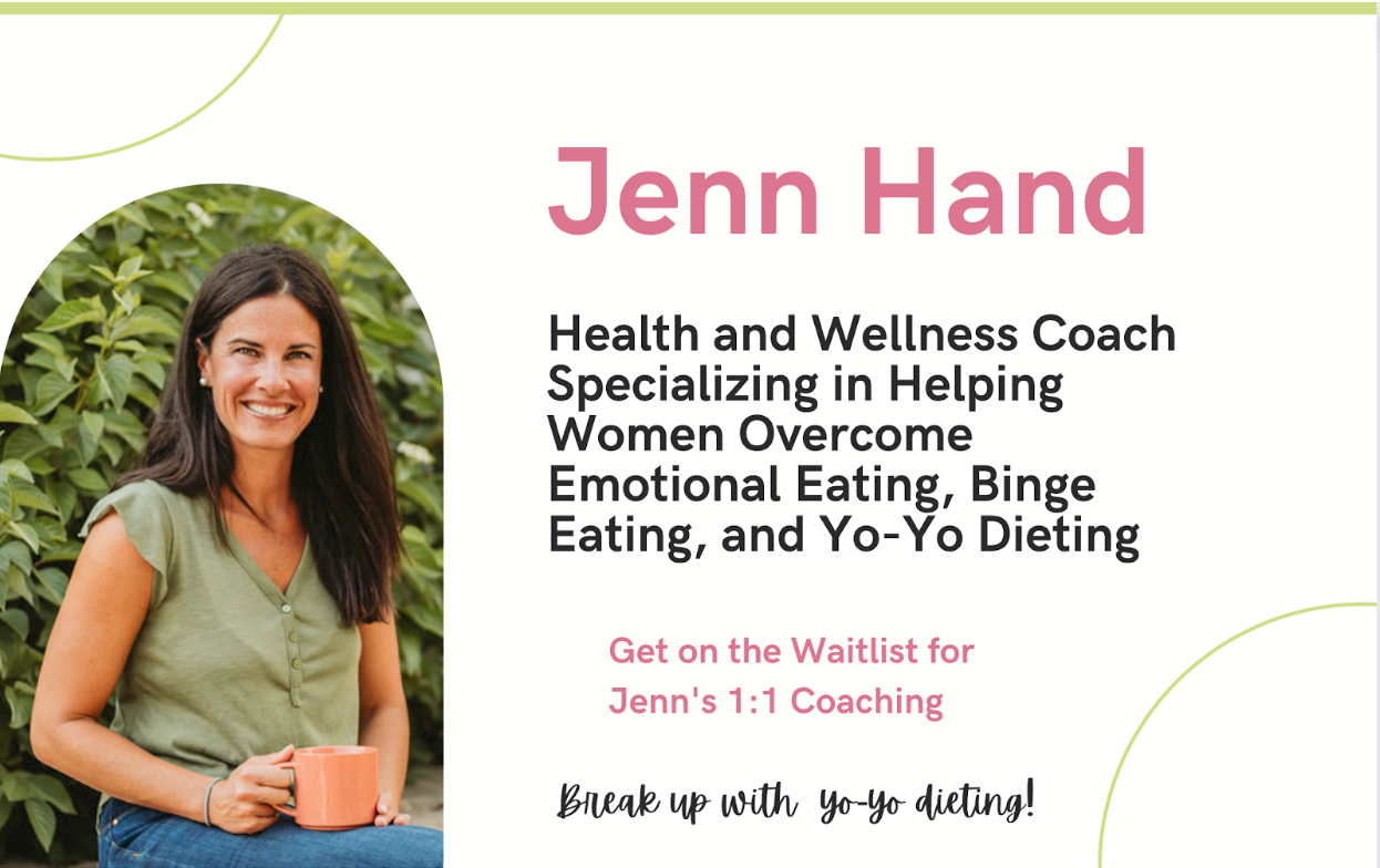 Jenn Hand, Emotional Eating, Overeating, and Binge Eating Coach
