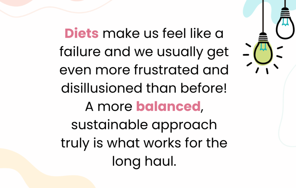 diets make you feel like a failure