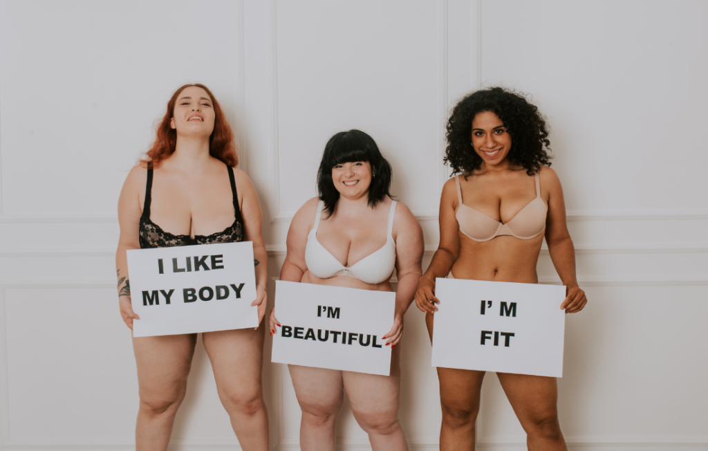 Remember: How you see your body is not an accurate view of reality.