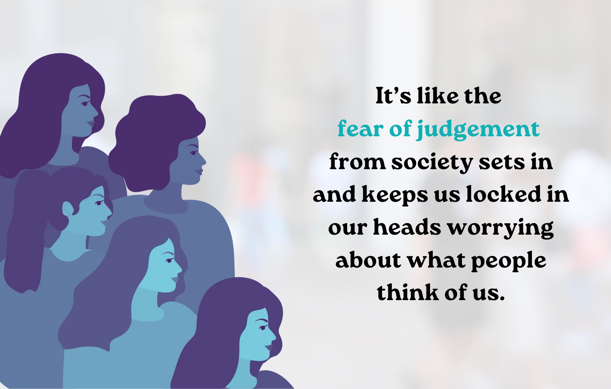 fear of judgement