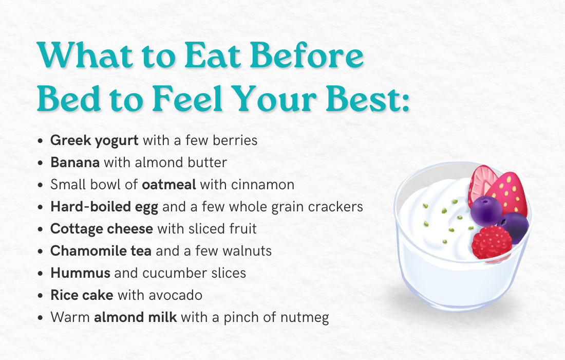 What to Eat Before Bed to Feel Your Best